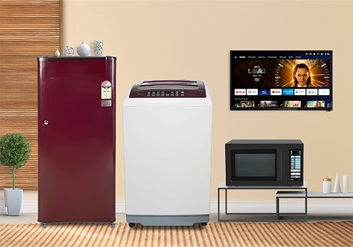 home appliances on rent