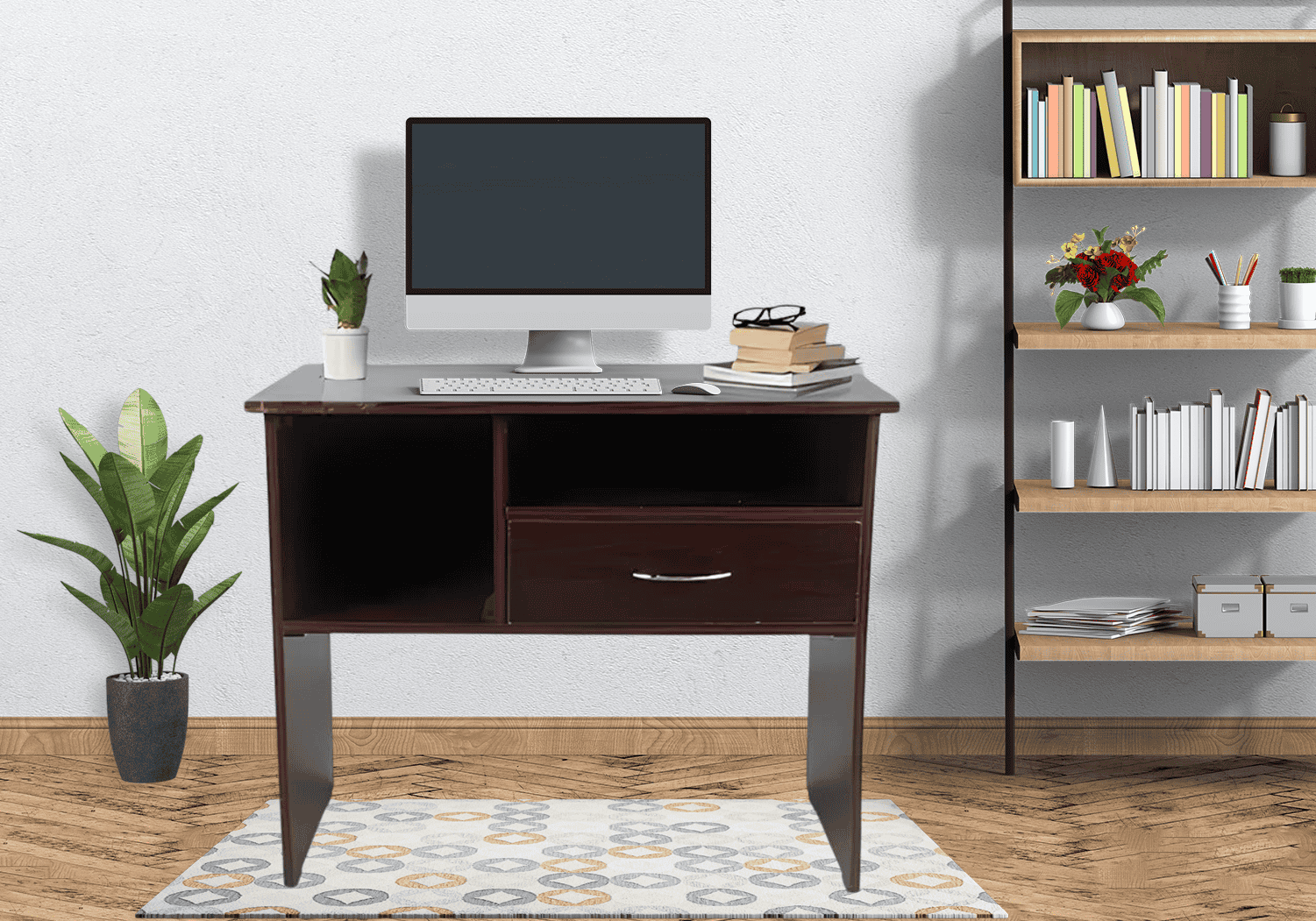 Verona Wooden Study Table on Rent in Bangalore | Guarented