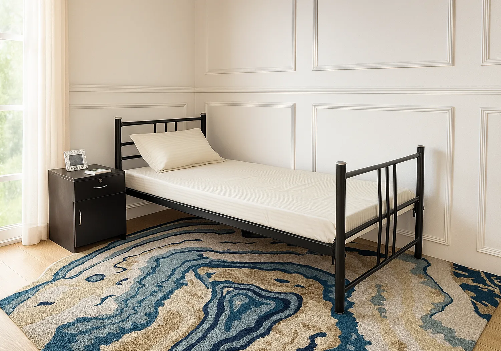 Wrought Iron Single Bed