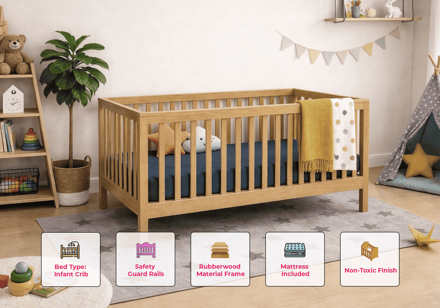 cotbed mattress cot with mattress included