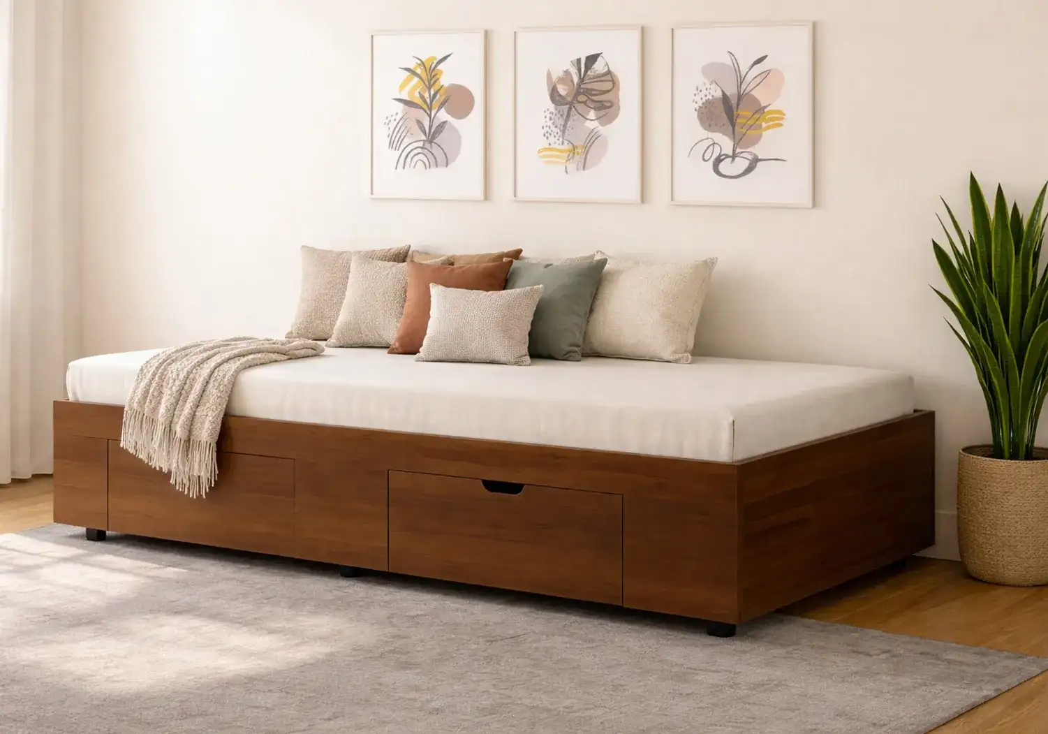 Helix Single Storage Bed
