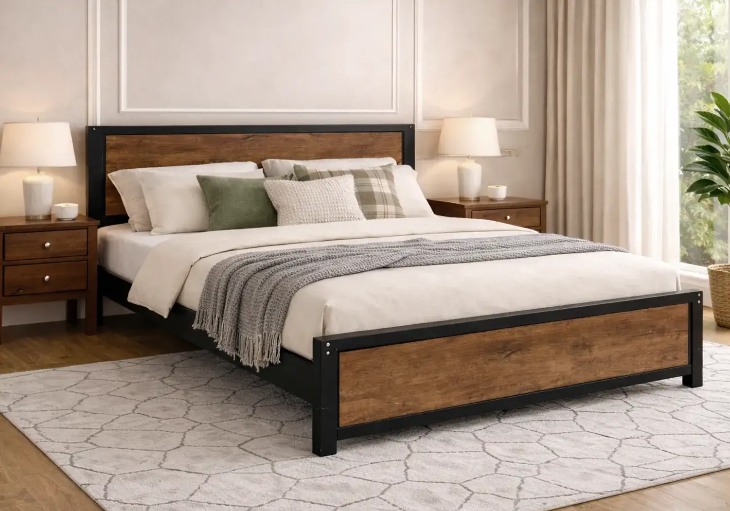 Noah King Size Bed