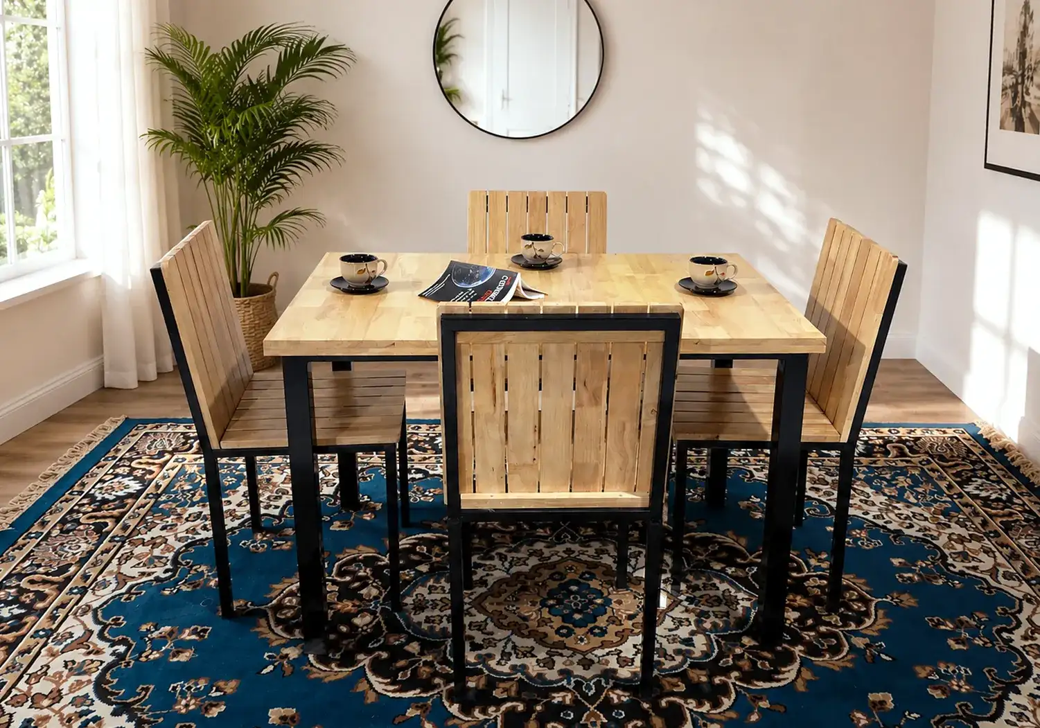 Harry 4-Seater Dining Set