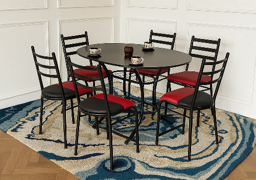 6-Seater Dining Table & Chair Set