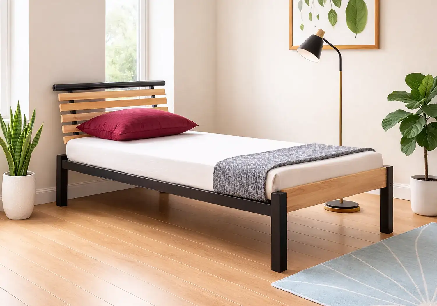 Single Bed 4" Mattress