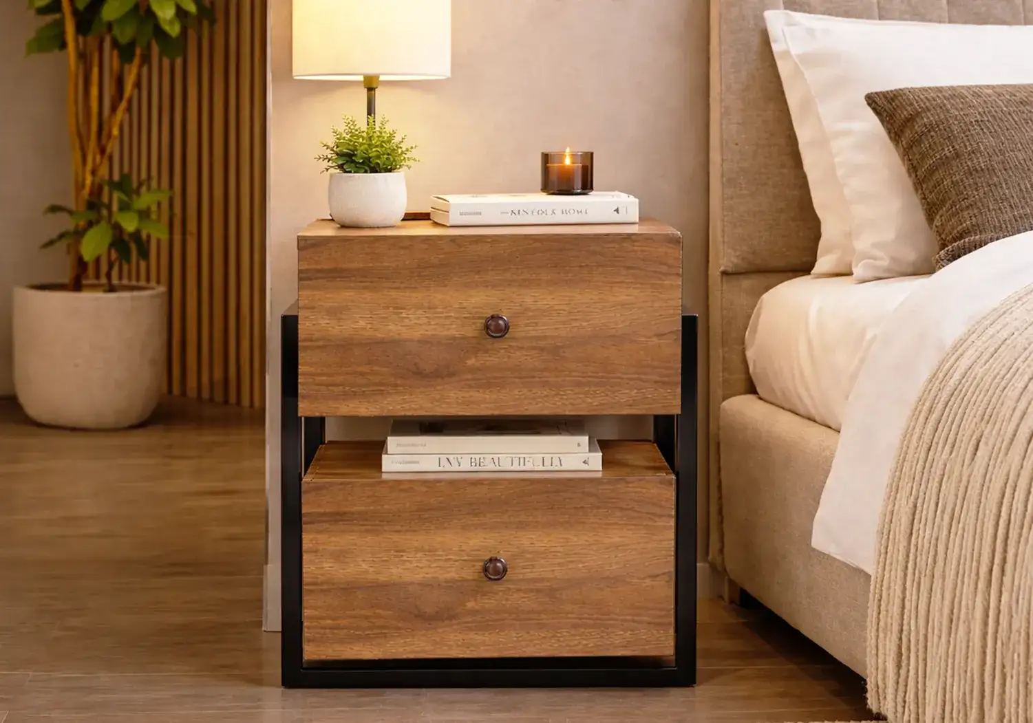 Ivy Bedside Table