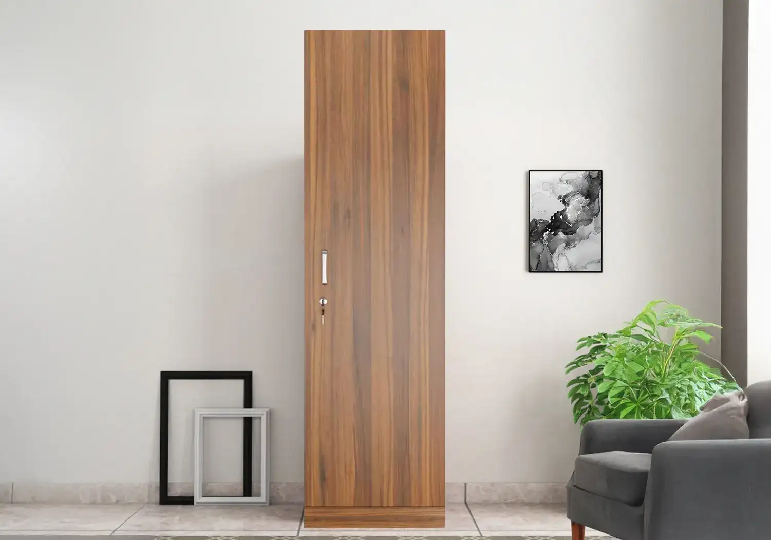 Jamie 1-Door Wardrobe
