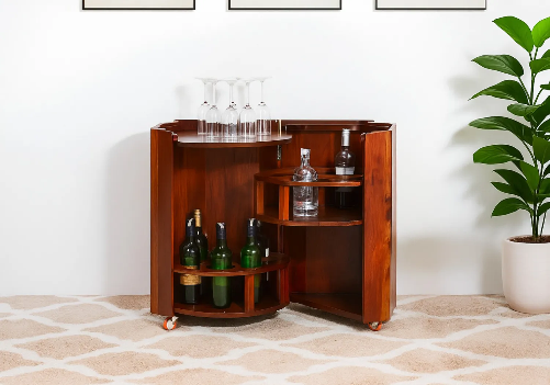 Luxe Bar Cabinet